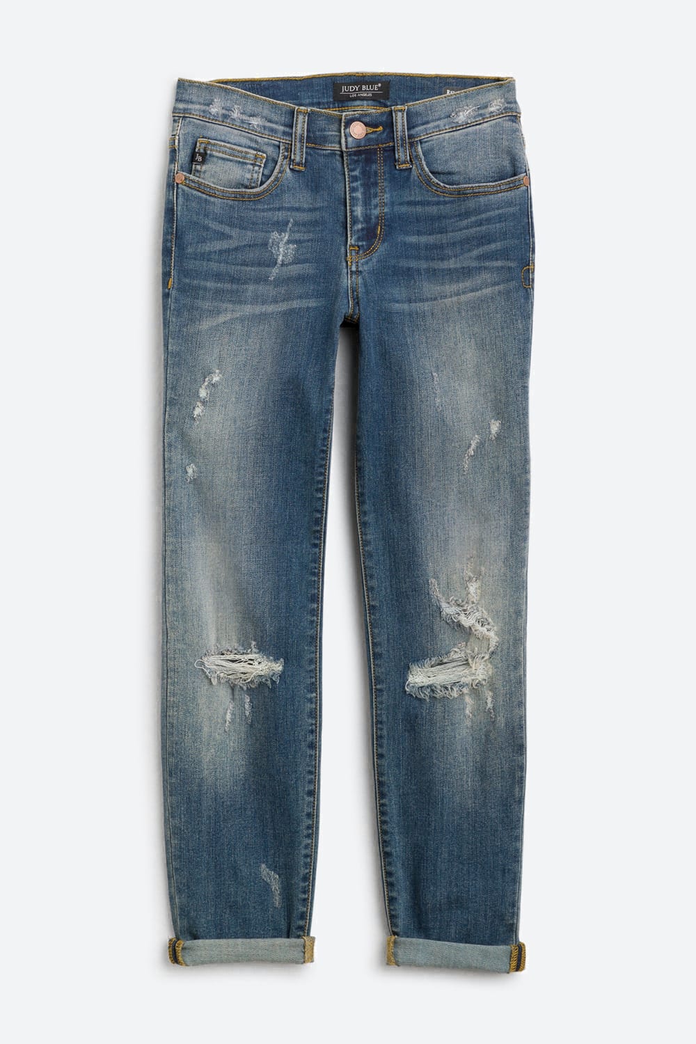 Adelene Girlfriend Distressed Jean | Stitch Fix