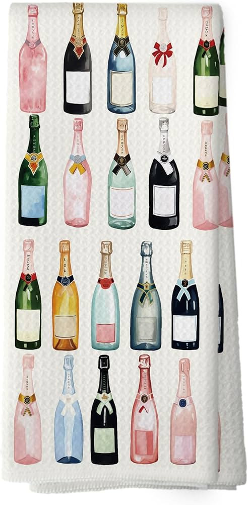 Bar Cart Accessories Kitchen Towels, Bar Cart Decor, Champagne Accessories Bathroom Decor, Hostes... | Amazon (US)
