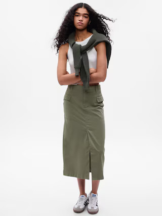 Utility Midi Skirt | Gap (US)