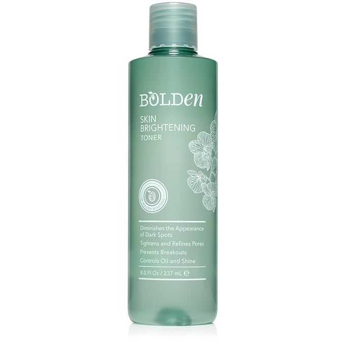 Bolden Skin Brightening Toner | Reduces Breakouts and Appearance of Dark Spots, Oil & Shine | Mad... | Amazon (US)