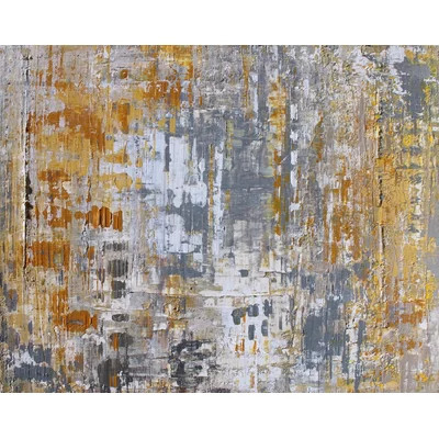 One-of-a-Kind Original Irena Orlov In The Realms of Gold - Wrapped Canvas Painting Print | Wayfair North America