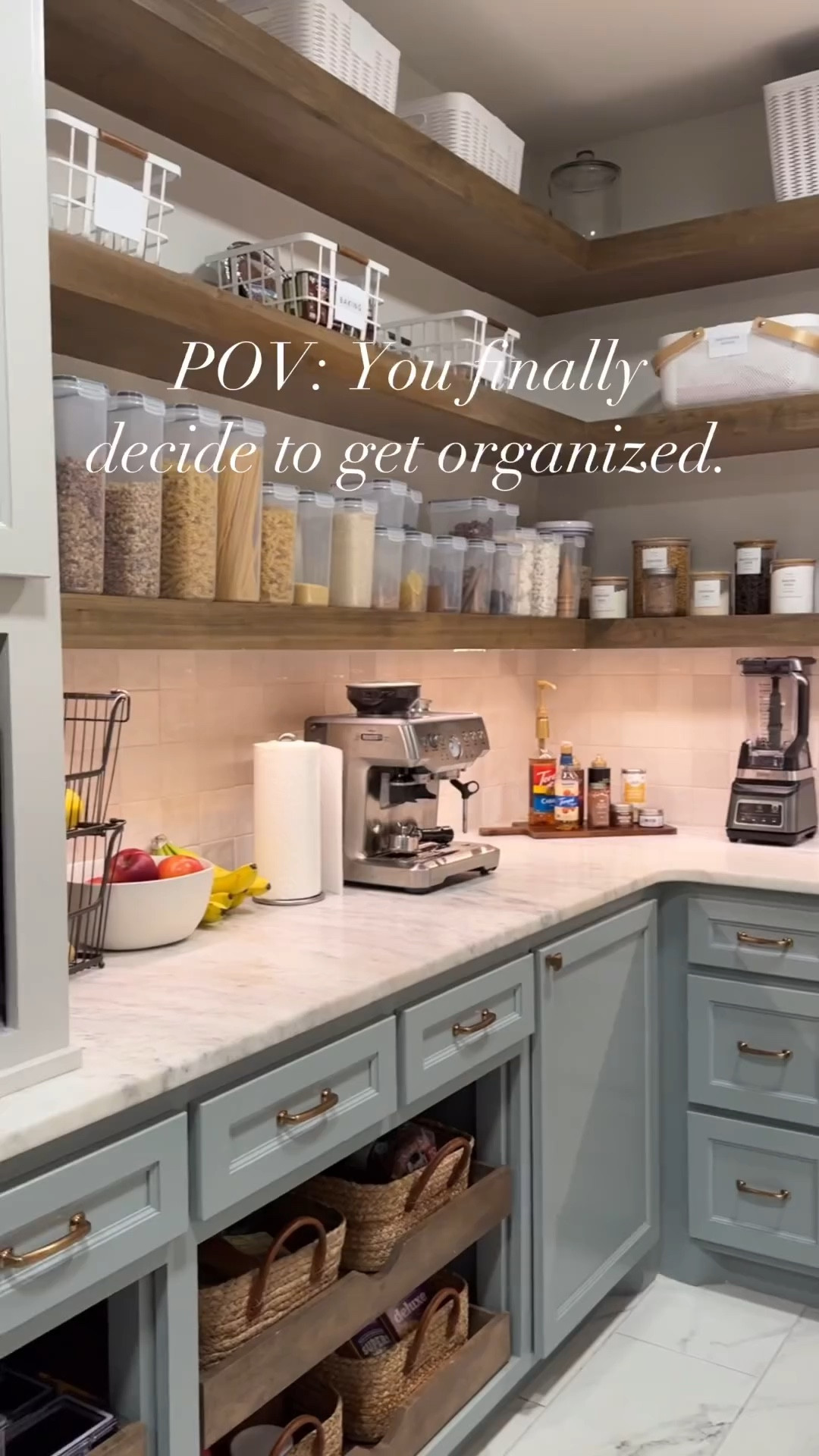 A week post organizing and everything is still looking and working amazing! We’re loving it! Grab some of my favorite target organizational finds to create your dream pantry! 

#LTKfindsunder50 #LTKhome #LTKVideo