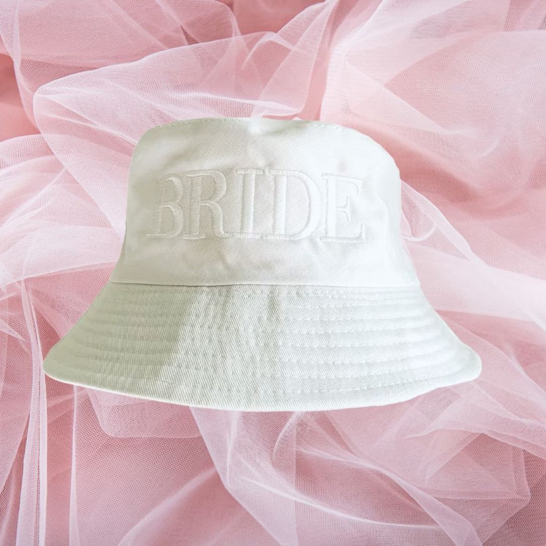 Bride Hats Bucket Hat Bachelorette Hats Bride to Be Summer Hat Honeymoon Hat for Bride Groom Buck... | Etsy (US)