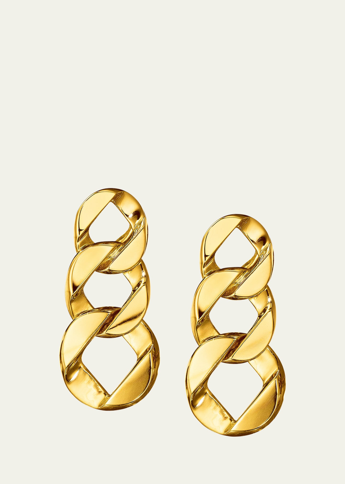 Verdura Curb-Link Piccolo Pendant Earclips | Bergdorf Goodman
