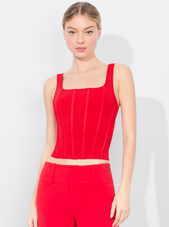 SARIAH CORSET TANK | Alice + Olivia