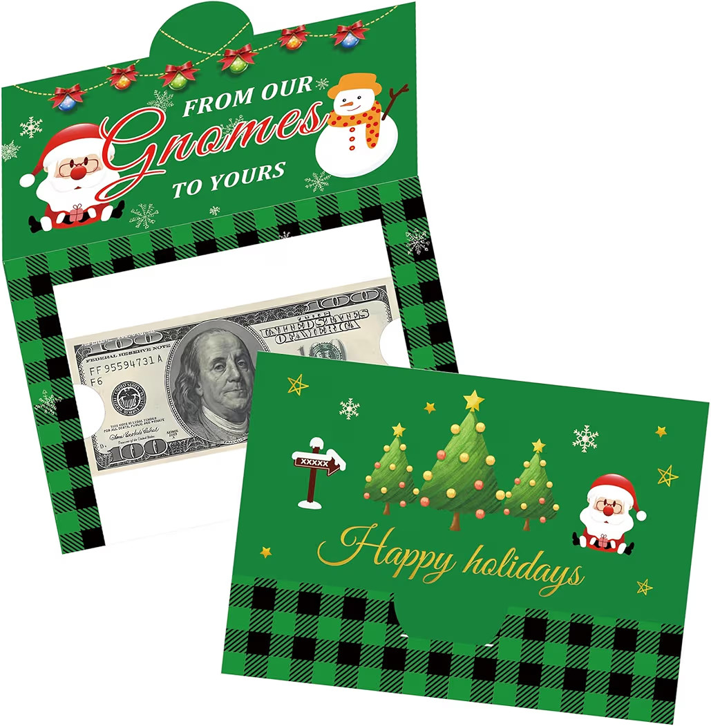 Amazon.com : 10 Pack Holiday Christmas Party Money and Gift Card Holders Birthday Money Gift Hold... | Amazon (US)