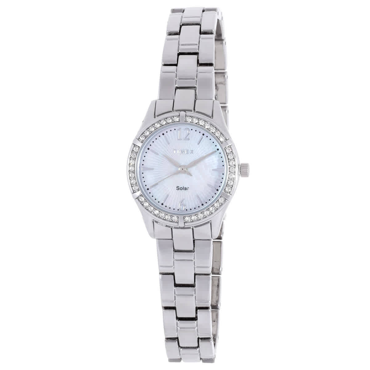 Timex Trend Crystal Silver Dial Ladies Watch TW2V39300 | Jomashop.com & JomaDeals.com