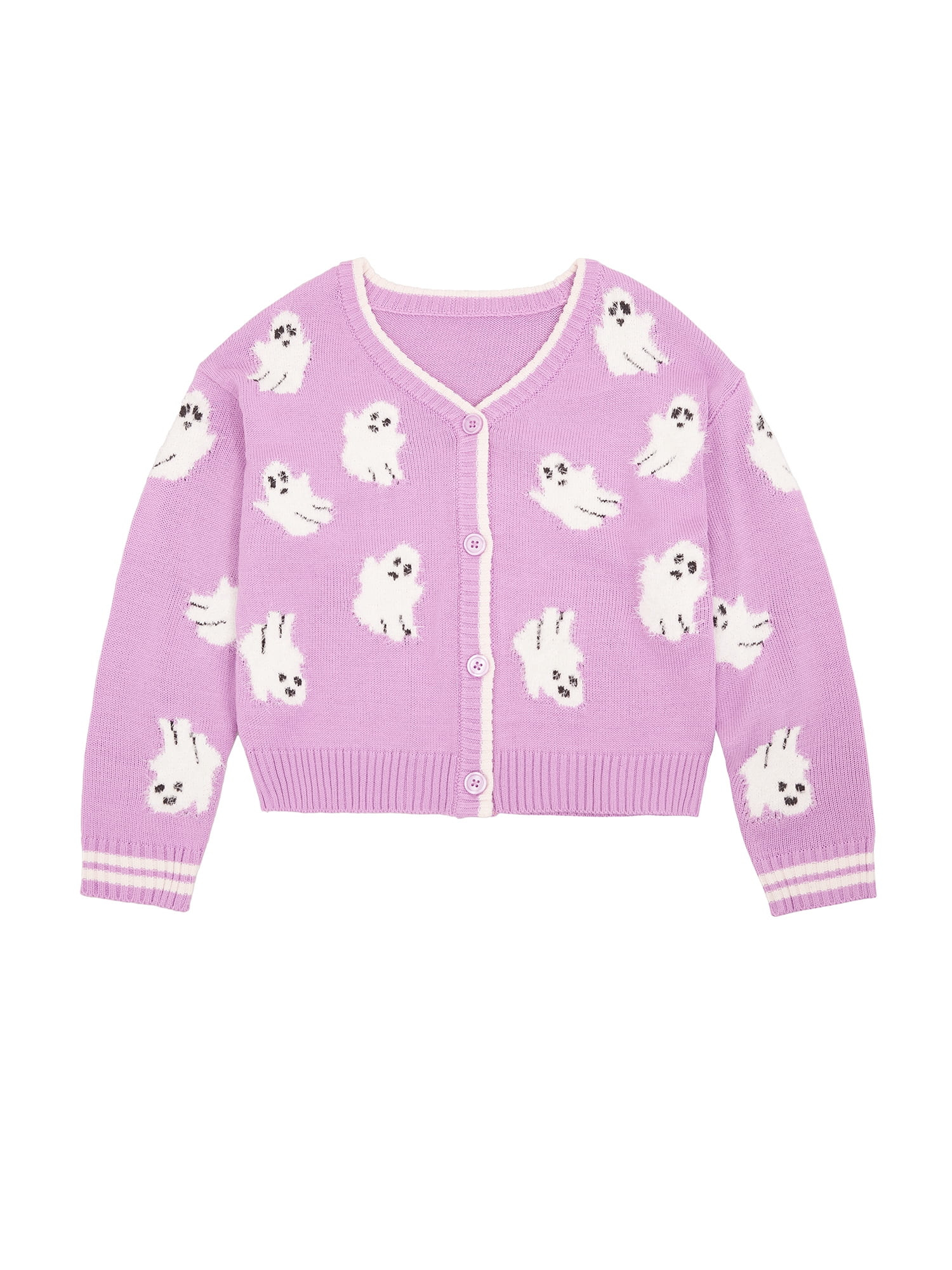 Way To Celebrate Girls Halloween Cardigan, Sizes 4-18 | Walmart (US)
