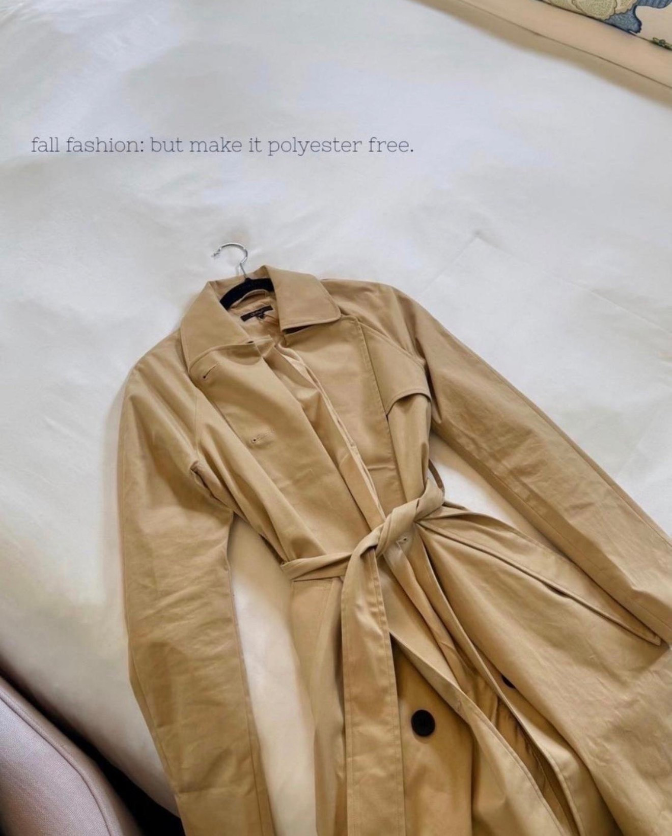 This trench has become my go-to to elevate every fall outfit. A true staple for my capsule wardrobe- and its polyester free!

#LTKSeasonal #LTKPetite #LTKootd