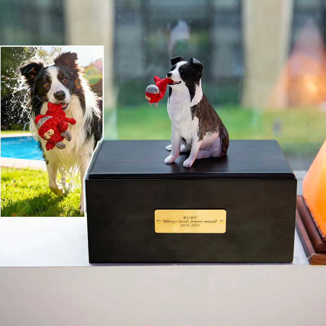 Pet Urn for Ashes | Custom Memorial Urn | Personalized Dog Ashes Box | Handmade Wooden Urn | Etsy (US)