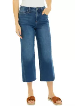 Wonderly Women's Seamed Wide Leg Denim Pants | Belk