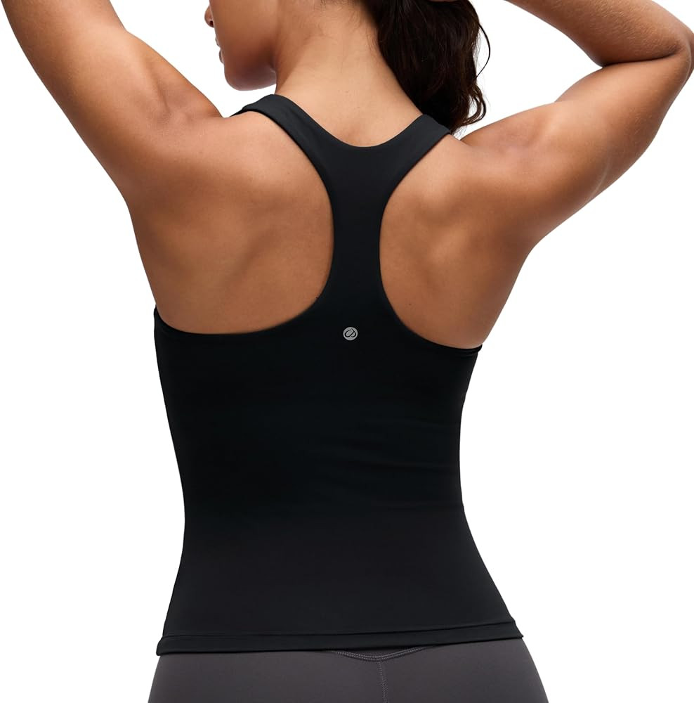 CRZ YOGA Butterluxe Racerback Tank Tops | Amazon (US)