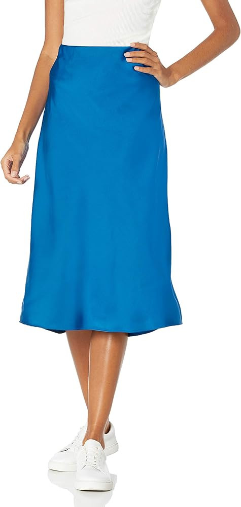 The Drop Women's Maya Silky Slip Skirt | Amazon (US)
