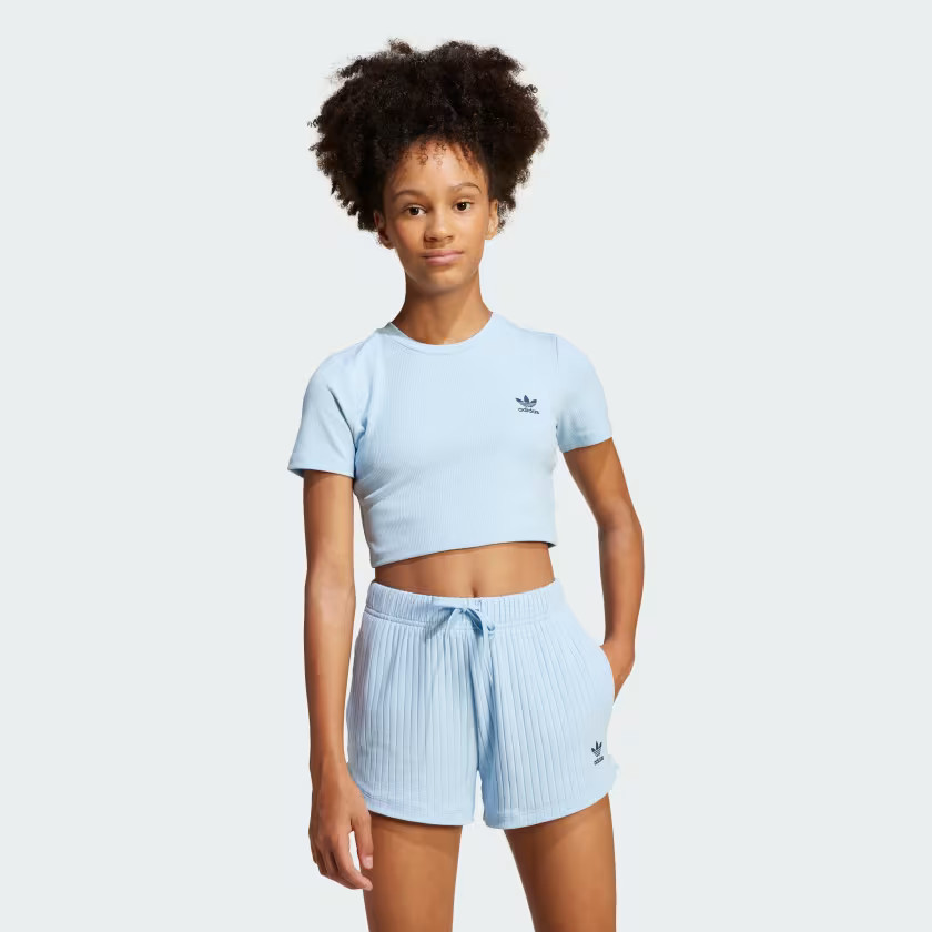 Ribbed Crop Tee Kids | adidas (US)