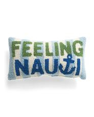 9x16 Feeling Nauti Hook Pillow | TJ Maxx