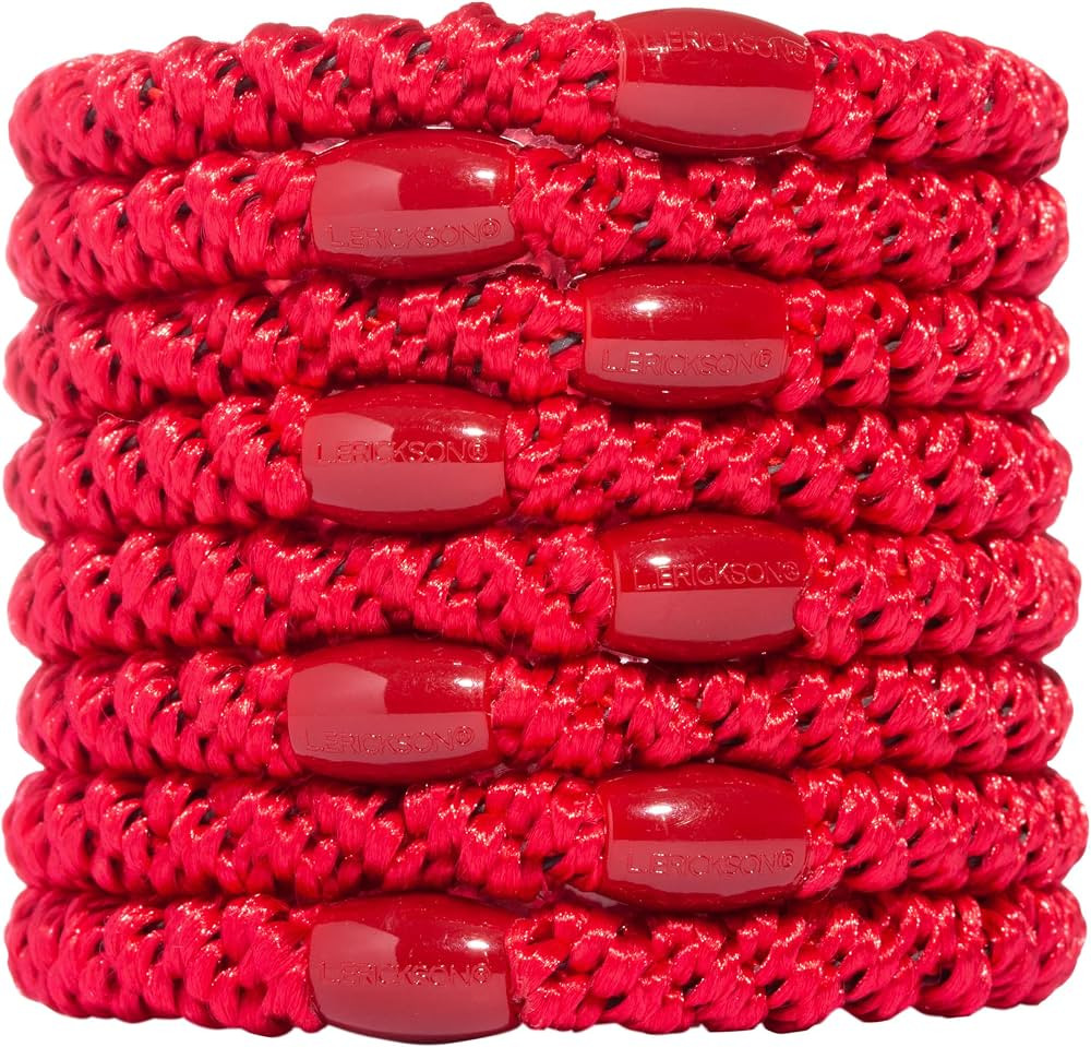L. Erickson Red Grab & Go Ponytail Holders | Amazon (US)