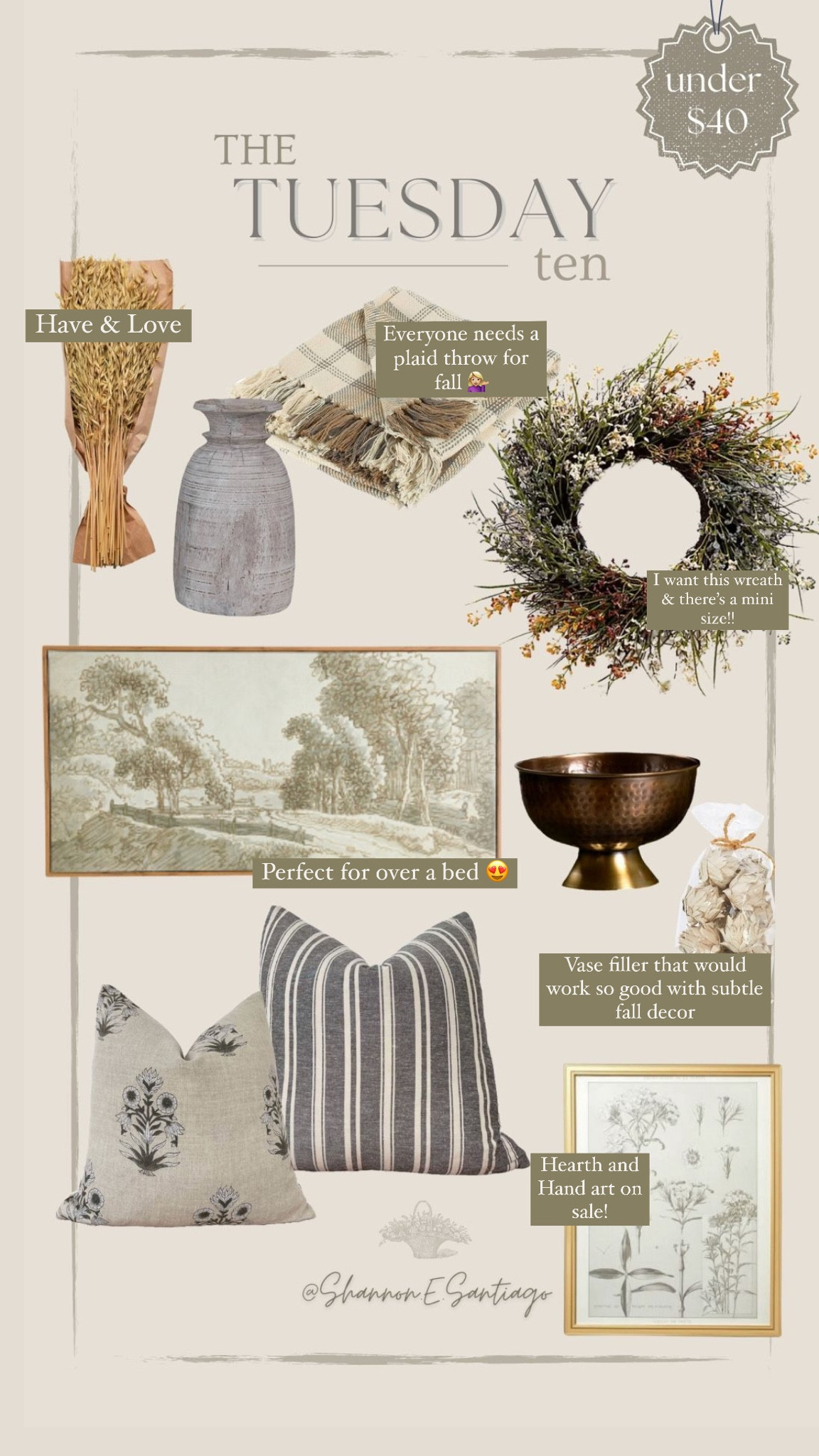 Fall budget decor,  Amazon finds, Marshall’s finds, Etsy finds, block
Print pillow, fall decor, vintage style, Cottage core aesthetic, decor round up, fall wreath 

#LTKhome #LTKunder50 #LTKSeasonal