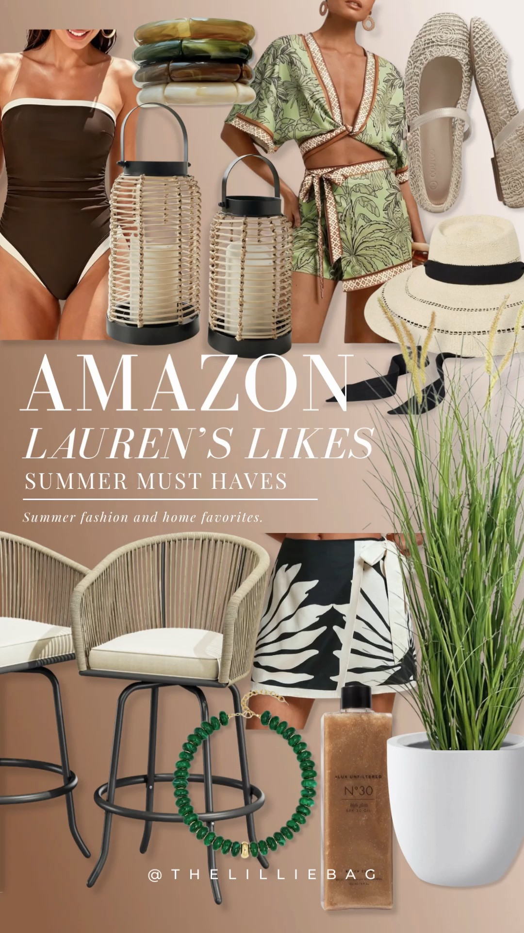 Current Amazon obsessions for summer 🤎🌴

From vacation-ready fashion finds to elevated outdoor patio pieces, these are the items making my home + wardrobe feel so luxe lately ✨ So many of these are affordable, prime-eligible, and honestly look way more expensive than they are. Linking everything in my LTK!

amazon summer finds | amazon home decor | patio furniture | vacation outfits | resort wear | summer fashion | amazon fashion finds | outdoor patio ideas | beach vacation outfits | neutral summer style | poolside essentials | chic amazon finds

#LTKSeasonal #LTKHome