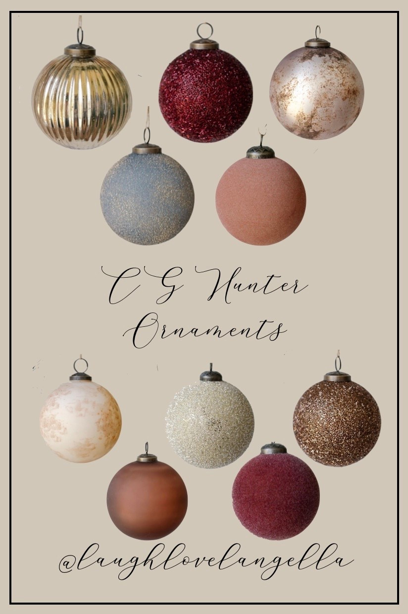 CG Hunter Ornaments 

#LTKHoliday #LTKSeasonal