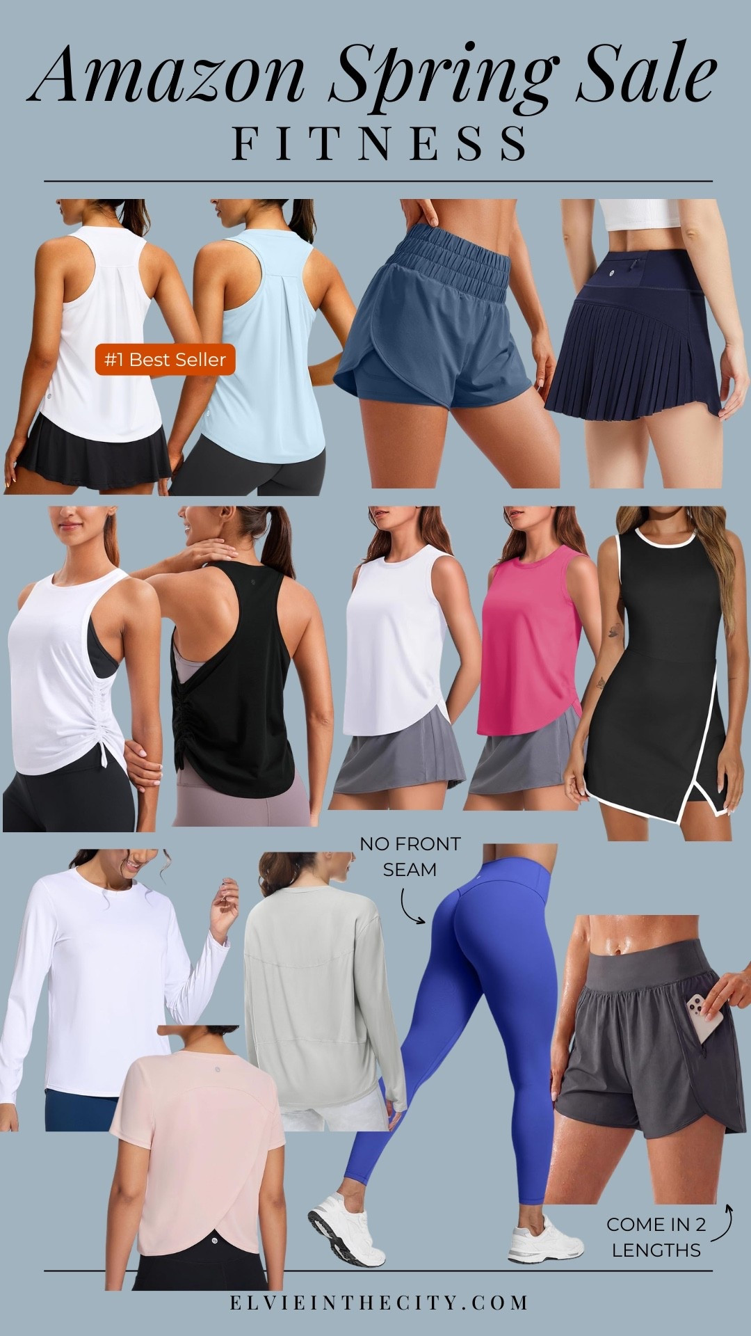 Some of my Amazon Spring Sale fitness picks include workout tanks, shorts and skorts, a fitness dress, long and short sleeve tops, and seamless leggings.

Amazon spring sale, ootd, spring outfit idea, fitness must haves, workout outfit, fashion over 40, over 50 style

#LTKSaleAlert #LTKOver40 #LTKActive