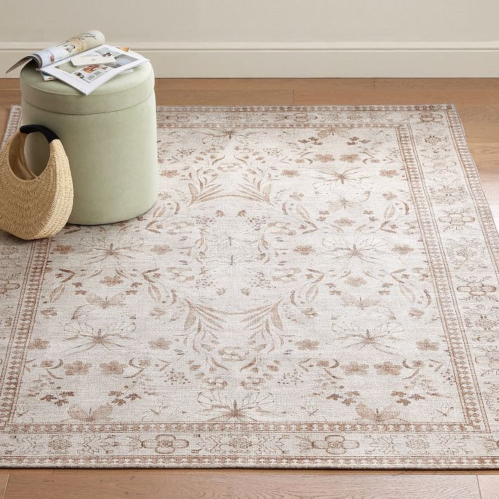 Butterfly Washable Rug | Pottery Barn Teen