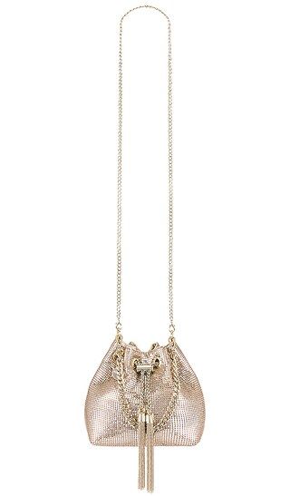 Sylvia Mesh Pouch in Gold | Revolve Clothing (Global)