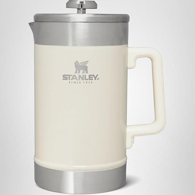 STANLEY Classic Stay-Hot French Press Coffee Maker 48 oz | 5 Minute Brew, 4 Hours Hot | Mesh Filt... | Amazon (US)