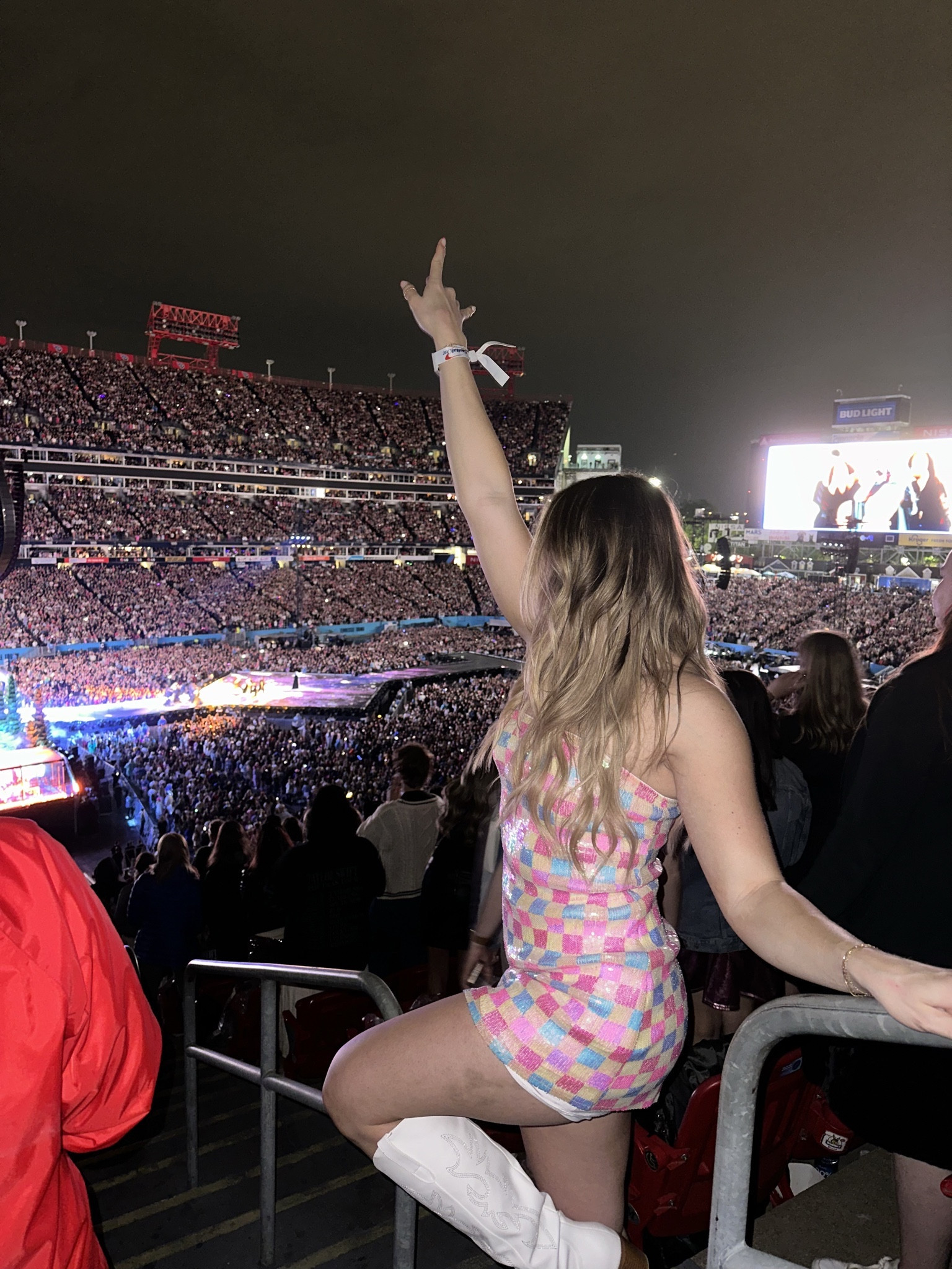 My T SWIFT Eras tour dress. It’s giving lover  