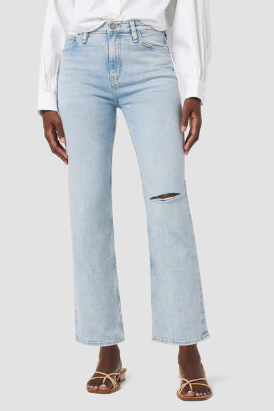 Remi High-Rise Straight Ankle Jean | Hudson Jeans