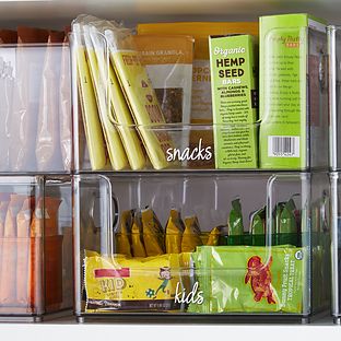 Case of 4 T.H.E. Stacking Pantry Bin | The Container Store