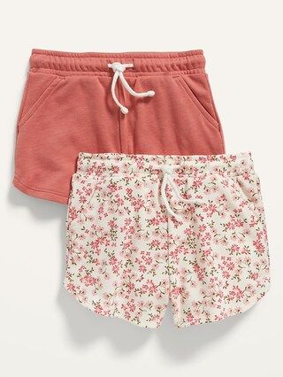 French Terry Sweat Shorts 2-Pack for Toddler Girls | Old Navy (US)