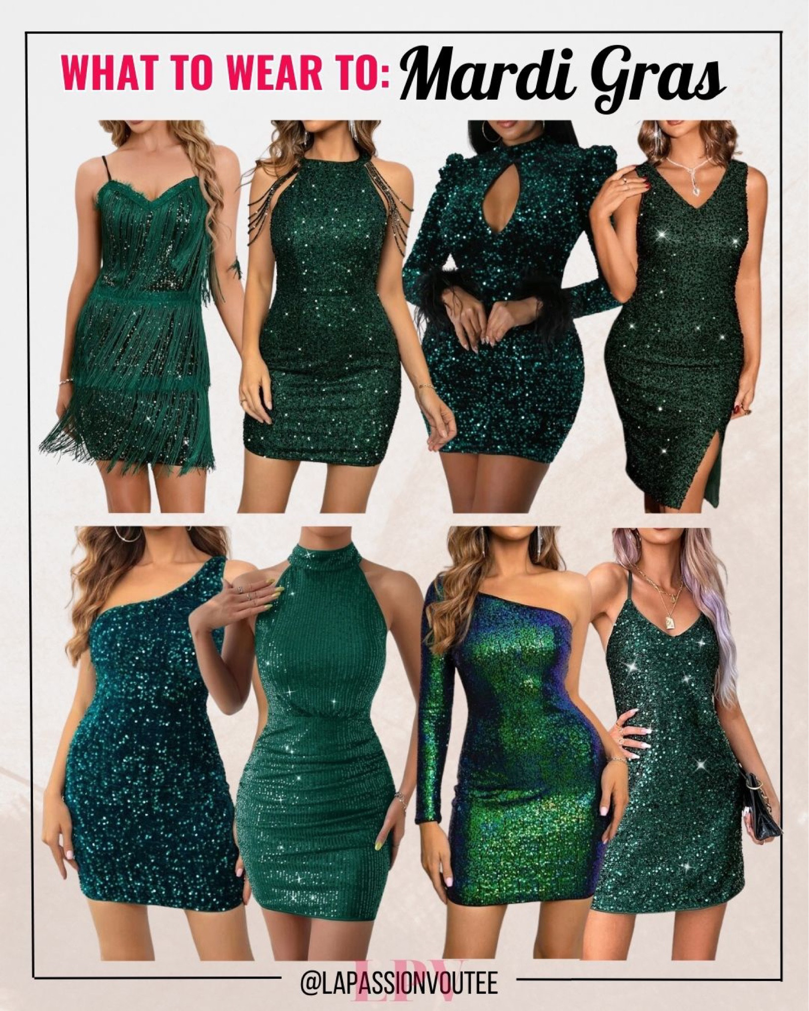 Green dresses to wear to Mardi Gras 👗

#LTKstyletip #LTKparties #LTKfindsunder50