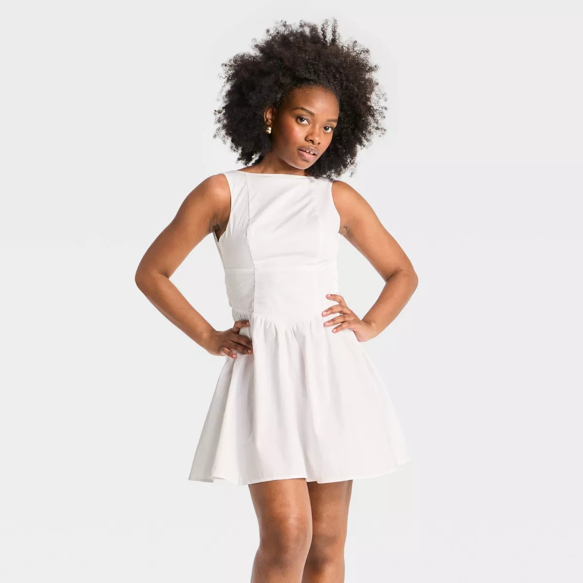 Women's Bow Back Mini A-Line Dress - Wild Fable™ | Target