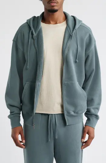 Elwood Core Oversize Terry Full Zip Hoodie | Nordstrom | Nordstrom