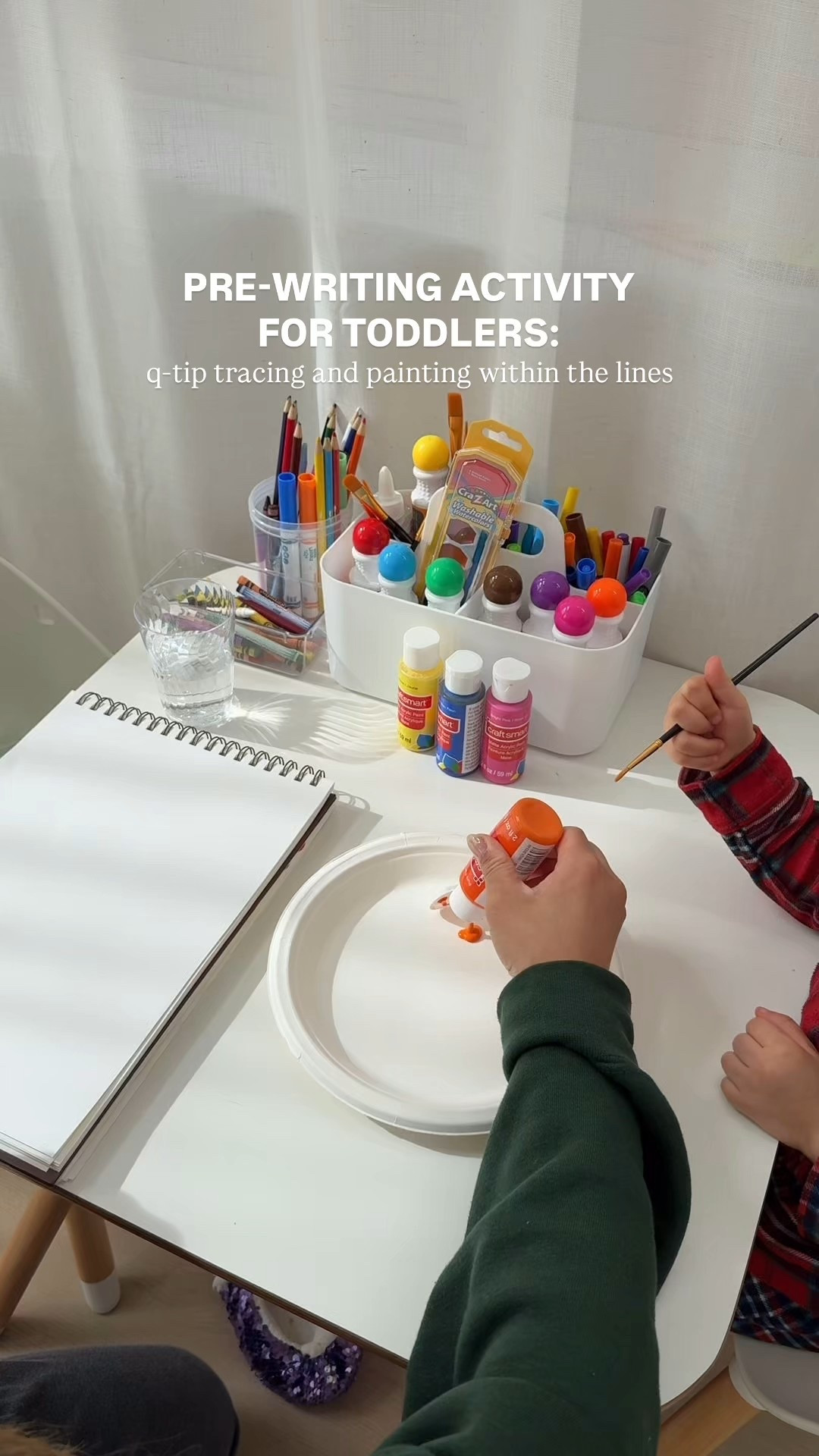 a pre writing activity! #toddleractivities #crafts #toddlermom #momlife 

#LTKmomlife #LTKKids #LTKHoliday