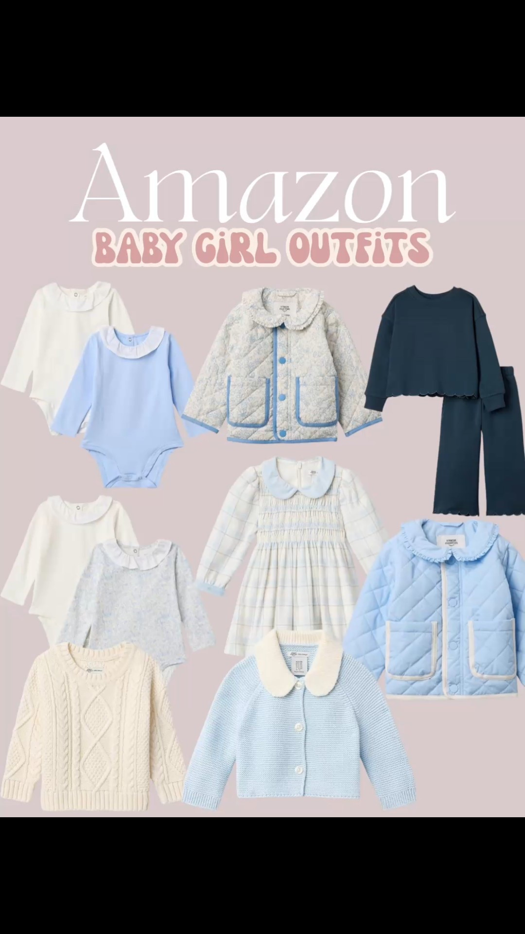 Winter coats, sweaters, and outfits for baby girl all from Amazon! 

Winter baby girl outfit, fall baby, toddler clothes, baby onsie, amazon baby fashion, amazon baby, boho baby, baby shower, winter outfits for kids, winter outfits for babies
#amazon #baby #babygirl

#LTKKids #LTKBaby #LTKFindsUnder50