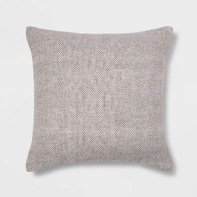 Woven Herringbone Pillow - Threshold™ | Target