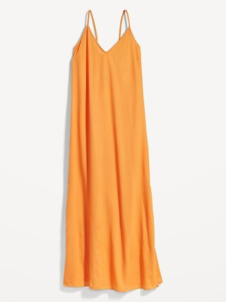 Tie-Back Maxi Slip Dress for Women | Old Navy (US)