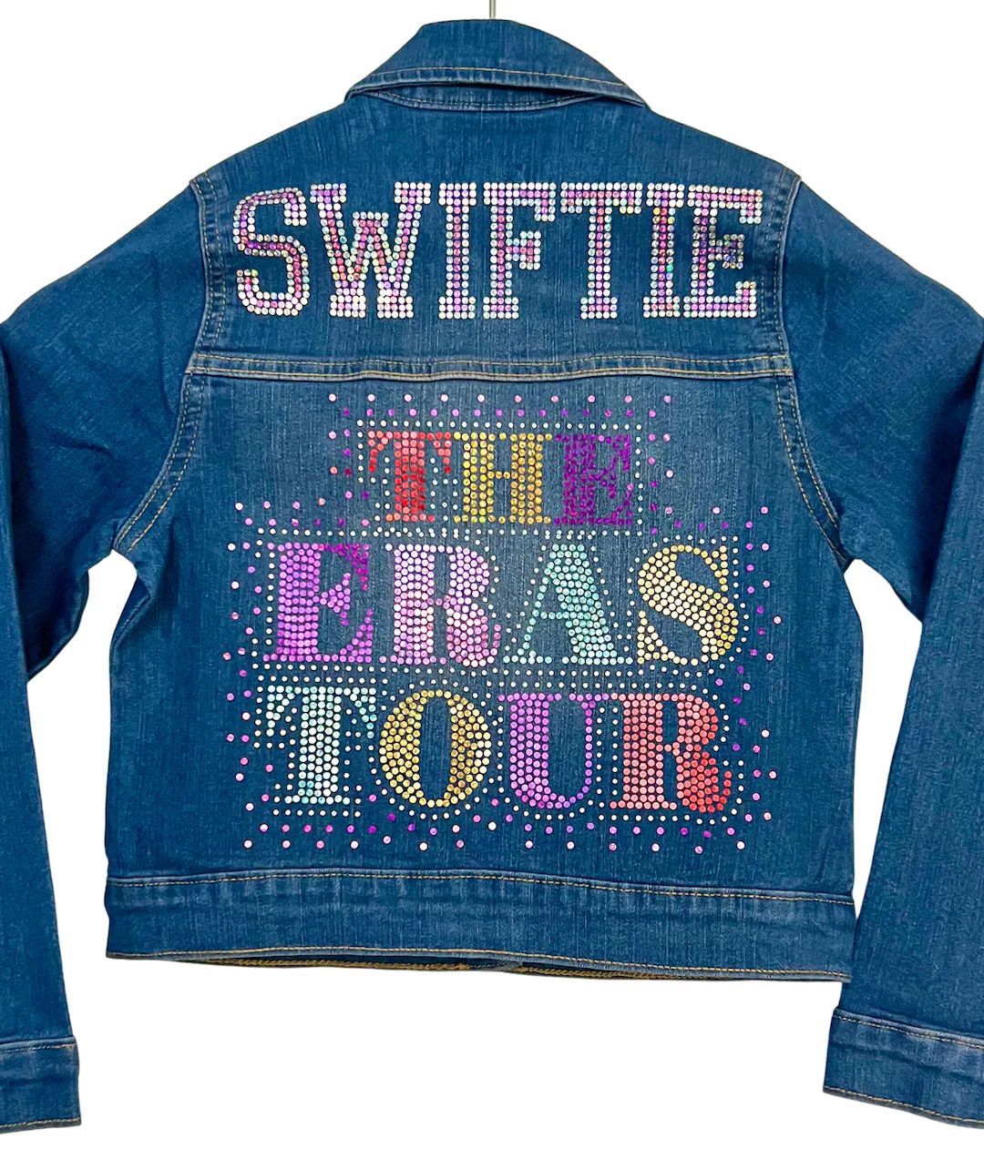Youth Kids Swiftie the Eras Tour Jean Jacket taylor Swift Swiftie Merch - Etsy | Etsy (US)