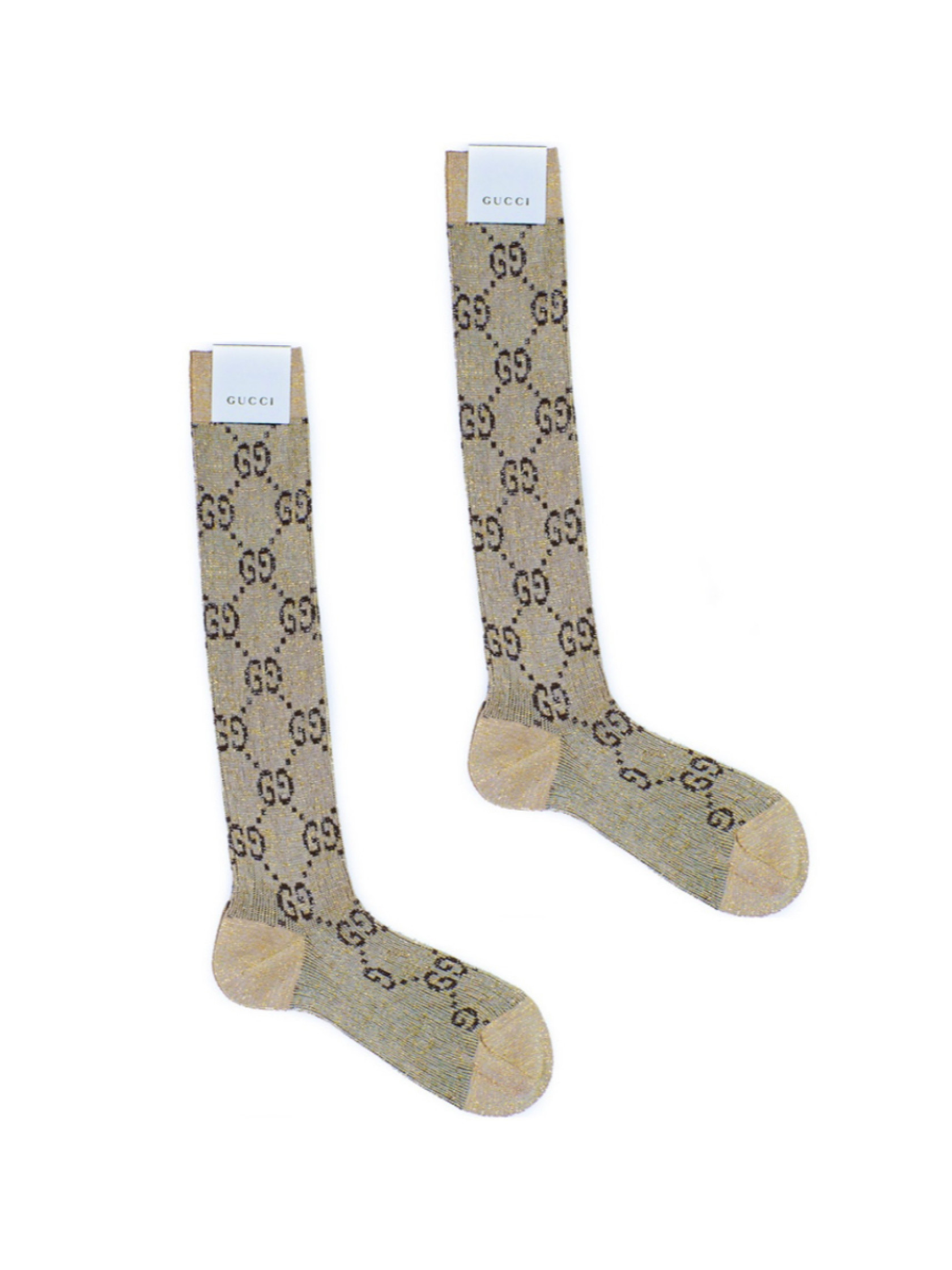 Lurex interlocking G socks | Senser US