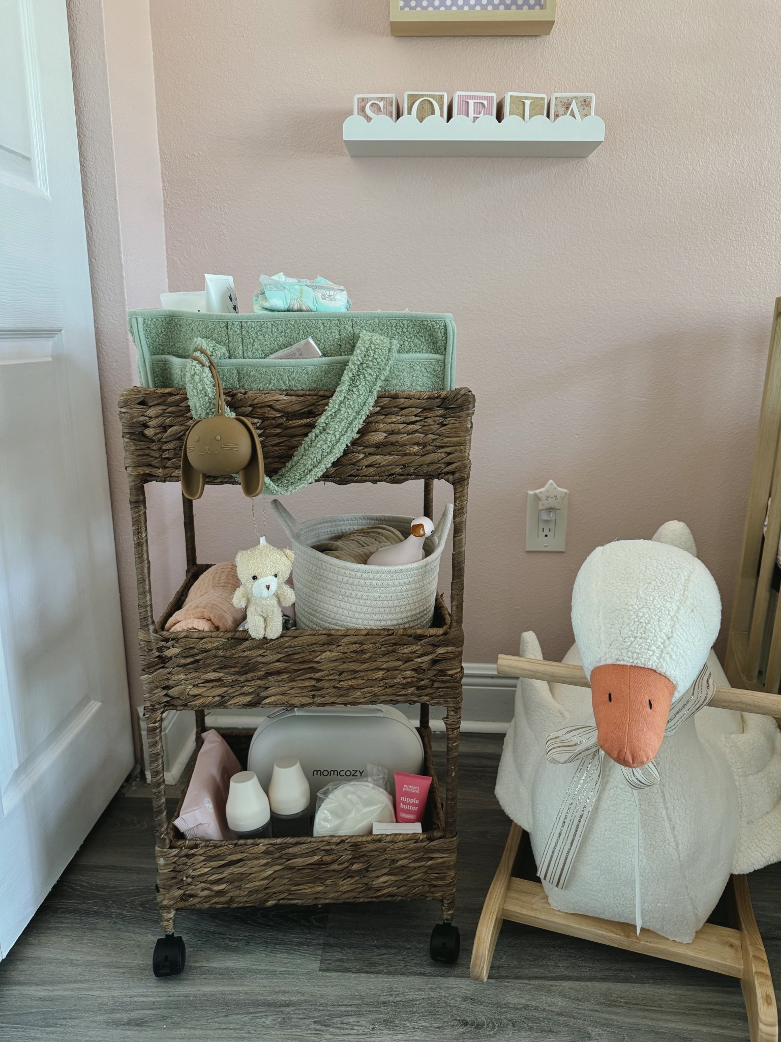 Bedside Diaper Cart🍼

#LTKBump #LTKBaby #LTKmomlife