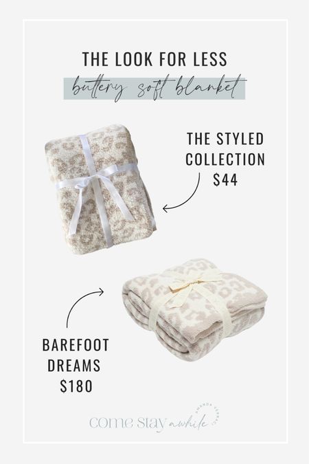 I just saw my favorite blanket EVER is on sale for $44! It’s a perfect dupe of the Barefoot Dreams blanket, except better! 
The Styled Collection buttery soft blanket in the cutest patterns and prints 

#LTKsalealert #LTKhome