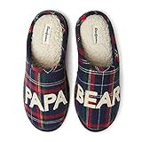 Dearfoams Men's Papa Bear 2021 Retired Colors Slipper | Amazon (US)