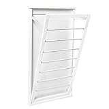 Honey-Can-Do DRY-04445 Large Wall-Mounted Drying Rack, White | Amazon (US)