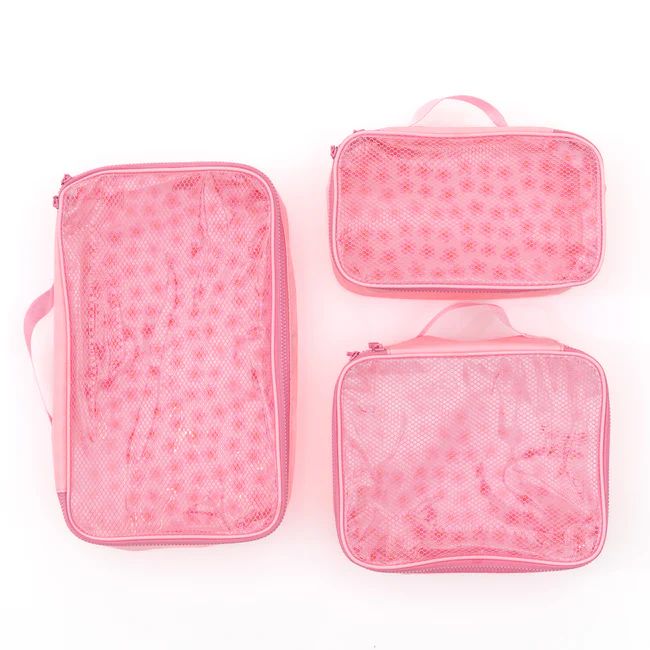 Bubblegum Pink Packing Cubes SALE | Pink Lily