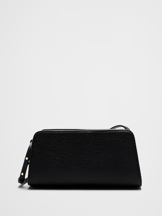 Vegan Leather Baguette Shoulder Bag | Banana Republic Factory