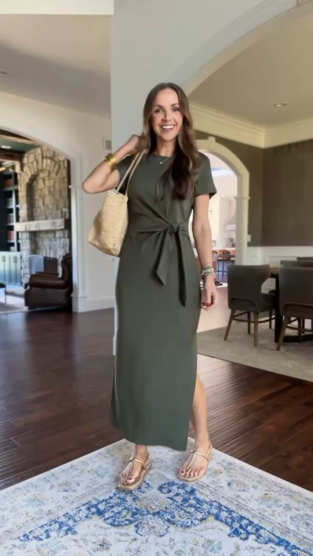 Loved the dress I shared last week so much I had to grab it in another color! It’s so comfortable but gives a great structured look! Wearing a small, @amazon

#LTKgrwm #LTKootd