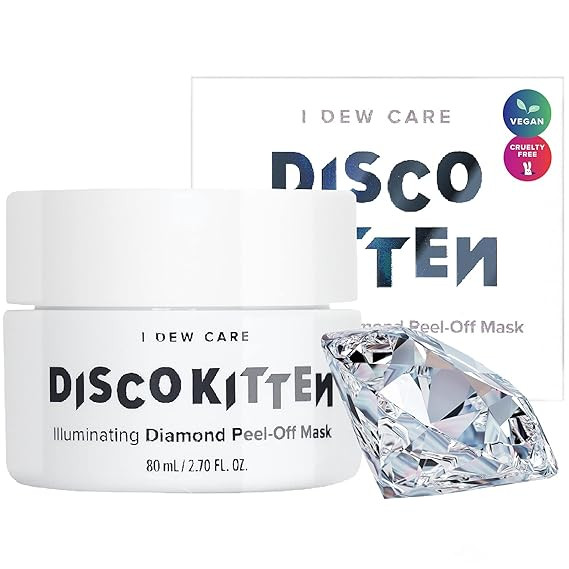 I DEW CARE Disco Kitten 2nd Gen. | Reformulated with Vegan | Illuminating Peel-off Mask | Illumin... | Amazon (US)