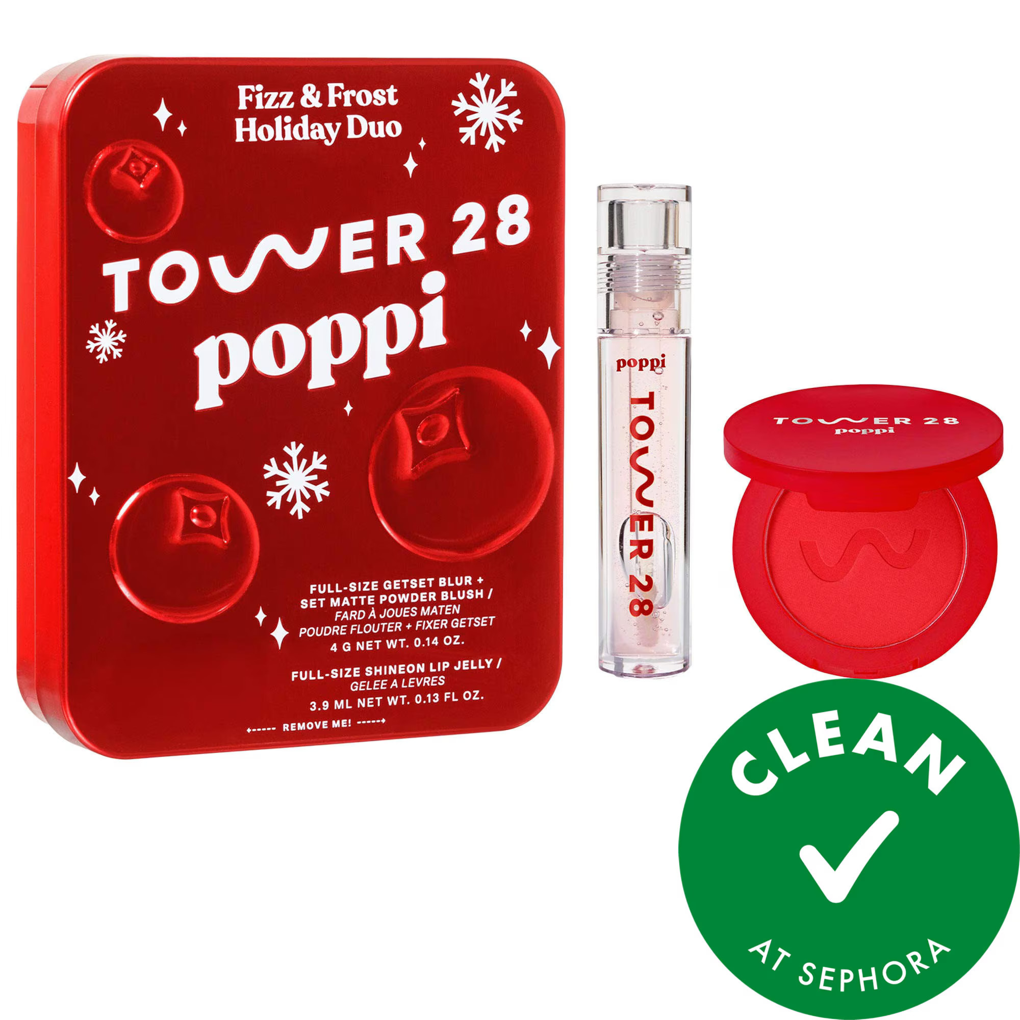 Tower 28 Beauty Tower 28 x poppi Fizz + Frost Holiday Duo | Sephora (US)