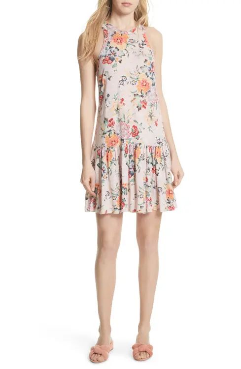 Rebecca Taylor Marlena Floral Jersey Dress | Nordstrom